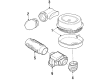 1985 Ford Thunderbird EGR Valve Diagram - E5TZ9D474AA