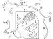 Ford F-250 Super Duty Crankcase Breather Hose Diagram - LC3Z-9D683-A