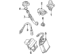 1995 Mercury Tracer EGR Valve Diagram - 2U2Z-9D475-BA