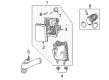 2005 Ford Escape Air Filter Box Diagram - 5L8Z-9600-AA