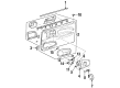 1998 Mercury Tracer Door Lock Actuator Motor Diagram - F7CZ-54218A42-AA