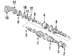 1997 Mercury Villager Axle Shaft Diagram - F3XY3B437A