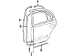 2000 Lincoln Continental Weather Strip Diagram - F8OZ5425324AA