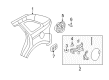 Lincoln Fuel Door Diagram - 7T4Z-78405A26-C