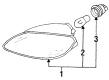 2002 Ford Escort Side Marker Light Diagram - F8CZ-13368-AD