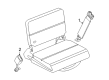 2008 Ford Ranger Seat Belt Diagram - 6L5Z-13611B68-DA