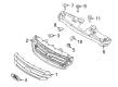 2015 Ford Taurus Emblem Diagram - CN1Z-8213-C