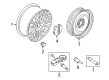 2016 Lincoln MKZ Spare Wheel Diagram - FP5Z-1007-A