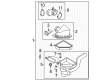 2009 Ford Focus Air Intake Coupling Diagram - 8S4Z-9B659-C