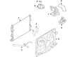 Ford Escape Water Pump Diagram - LX6Z-18D473-Q