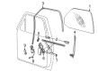 Ford Explorer Window Crank Handles Diagram - F57Z-7823342-A