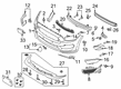 Ford Mustang Bumper Diagram - FR3Z-17757-C