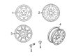 2009 Ford Crown Victoria Spare Wheel Diagram - 6W7Z-1007-AA