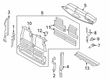 2022 Ford Edge Air Deflector Diagram - KT4Z-8310-B