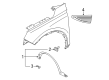 2022 Lincoln Corsair Emblem Diagram - MJ7Z-16720-A