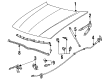 1994 Ford Taurus Hood Cable Diagram - F2DZ-16916-A