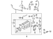 2013 Lincoln Navigator PCV Valve Hose Diagram - 7L3Z-6A664-B