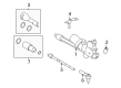 2006 Ford Escape Rack & Pinion Bushing Diagram - YL8Z-3C716-FA