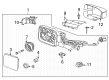 2023 Ford Bronco Car Mirror Diagram - N2DZ-17682-C