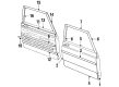 1984 Ford E-250 Econoline Door Lock Actuator Motor Diagram - F1AZ-54218A42-A