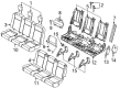 2016 Ford Transit-150 Seat Cover Diagram - CK4Z-9963804-RC