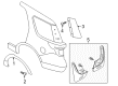 Ford Explorer Mud Flaps Diagram - JB5Z-16A550-BA