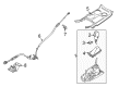 2012 Ford Explorer Shift Cable Diagram - BB5Z-7E395-E