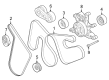 2023 Ford F-250 Super Duty Drive Belt Diagram - LC3Z-8620-G