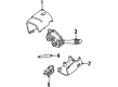 1998 Lincoln Continental Steering Column Cover Diagram - F8OZ3530CA