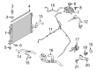 2016 Lincoln MKX Radiator Hose Diagram - F2GZ-8286-B