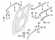 2023 Ford Transit Connect Door Hinge Diagram - DT1Z-9926801-C