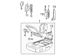 Ford F-150 Heritage Armrest Diagram - 2L3Z-15644A22-AAA