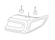 Lincoln Continental Back Up Light Diagram - GD9Z-13405-J