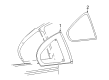 2000 Ford Mustang Weather Strip Diagram - F4ZZ-6329904-A