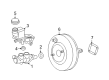 Mercury Milan Brake Master Cylinder Diagram - 6E5Z-2140-E