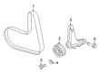 Ford Fiesta Serpentine Belt Diagram - EV2Z-8620-A