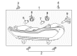 2015 Ford Escape Light Socket Diagram - 5T2Z-13411-A