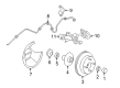 2002 Ford Focus Brake Caliper Diagram - 1S4Z-2552-AA