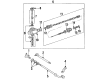 Ford Bronco II Tie Rod Adjusting Sleeve Diagram - E7TZ-3281-B