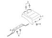 2011 Ford F-350 Super Duty Center Console Base Diagram - BC3Z-25045A36-AA