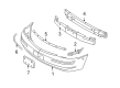 2007 Ford Five Hundred Bumper Diagram - 5G1Z-17D957-BAB