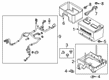 Ford Explorer Battery Cable Diagram - GB5Z-14300-A