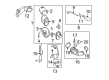 2010 Ford F-250 Super Duty PCV Hose Diagram - 8C3Z-6N664-B