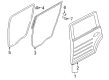 2009 Ford Flex Weather Strip Diagram - 8A8Z-74253A10-A