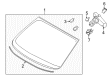 Ford SSV Plug-In Hybrid Car Mirror Diagram - HU5Z-17700-P