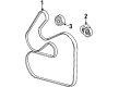 Ford Taurus Timing Belt Idler Pulley Diagram - F5RZ-6C348-A