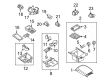 2010 Ford Taurus Glove Box Diagram - AG1Z-5406010-AB