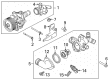 Ford Transit-250 Water Pump Diagram - BK3Z-8501-G