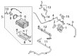 2011 Ford E-150 Canister Purge Valve Diagram - 9C2Z-9C915-A