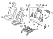 2014 Ford Special Service Police Sedan Seat Cushion Diagram - DB5Z-7864811-P